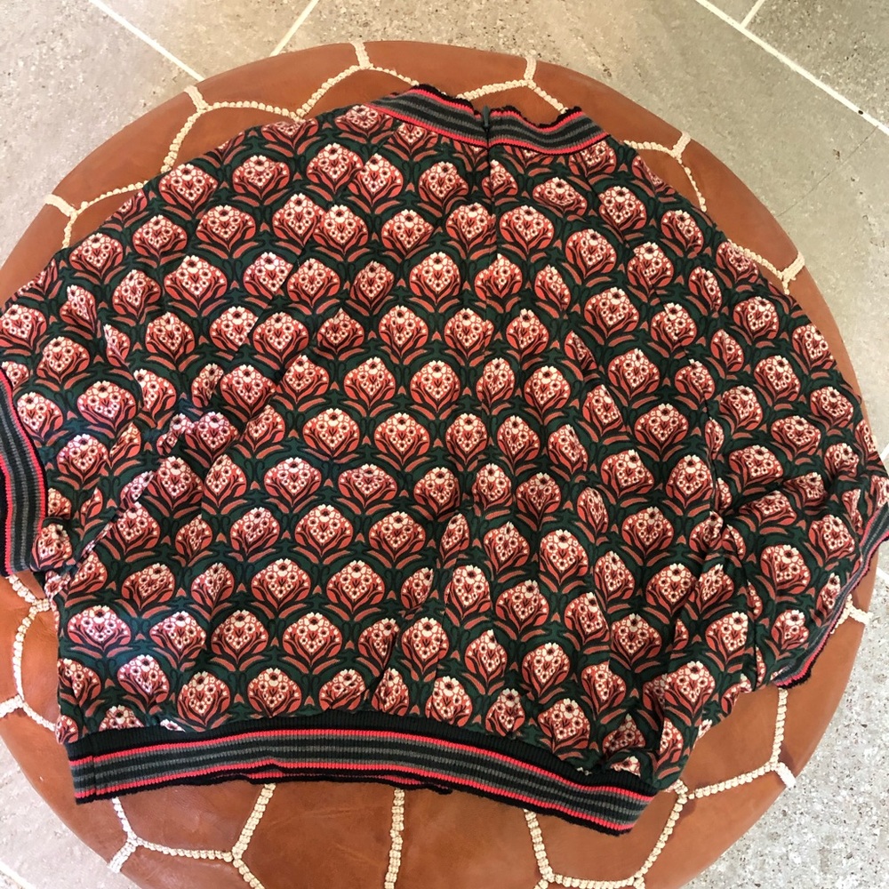 Patterned crop top - Picture 3 of 4